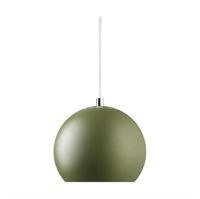Ball pendel - m�rkegr�n mat (� 18 cm)