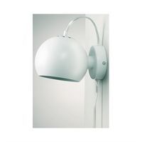 Ball v�glampe - hvid blank