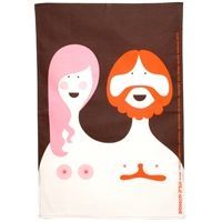Isak viskestykke Blossom & Bill brun