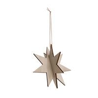 Stjerne i tr� fra Ferm Living - � 9 cm (2 stk. tilbage)