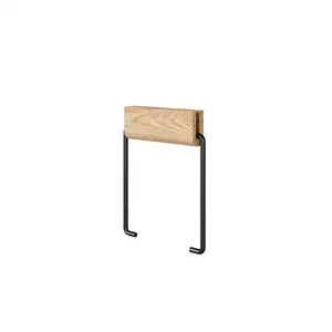 Mater - Bakkebord - Bowl Table - Medium - Sort - Ø46 cm - Waste Edition