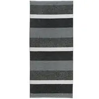 Horredsmattan Plastiktæppe  (70 x 150) - "Block" (sort)