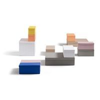 Blocks fra Hay medium rect. - (Farve hvid med tern)