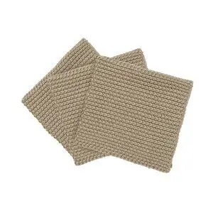 Blomus - Set of 3 Knitted Dish Clothes  - Nomad - WIPE PERLA