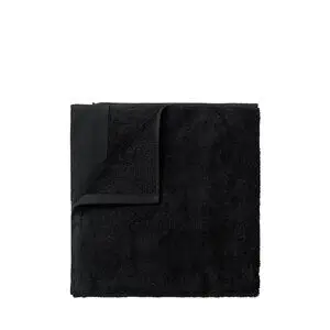 Blomus - Set of 2 Guest Hand Towels  - Black - RIVA