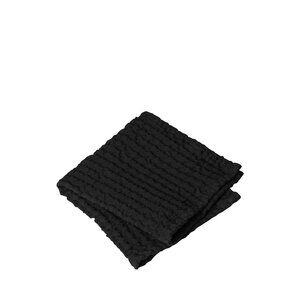 Blomus - Set of 2 Guest Hand Towels  - Black - CARO