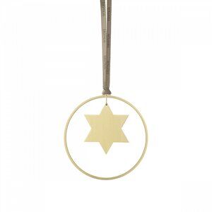 Blomus - Set of 4 Christmas Ornaments, Stars - KITAI - Stars