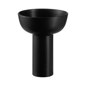 Blomus - Vase - H 21 cm, Ø 17 cm - Black - MIYABI