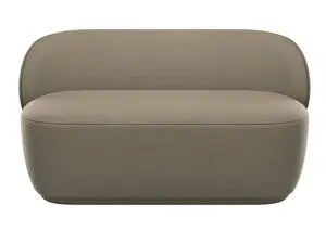 Blomus - 2 Seater Sofa - KUON* fabric: Boucla *colour: Shitake* H 71 cm, B 137,5 cm, T 69 cm