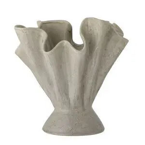 Bloomingville - Plier Vase, Natur, Stentøj