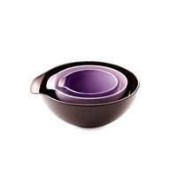 Normann Copenhagen Jensen bowl (brun, lilla og lyselilla)