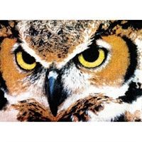 Skriver Collection d�rm�tte Owl brown str. 60 x 85 cm