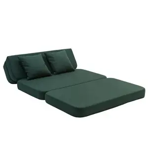 By KlipKlap -  KK 3 Fold sofa XL 140cm - Deep Green