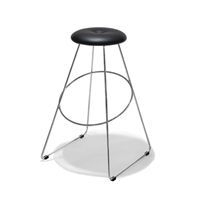 Design By Us - Clown barstol med sort skind