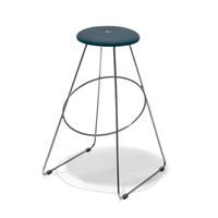 Design By Us - Clown barstol - gr�t stof og Paul Smith knap
