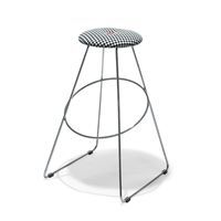 Design By Us - Clown barstol med ternet s�de