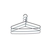 Hay - Cord Hanger - s�t med 3 b�jler 