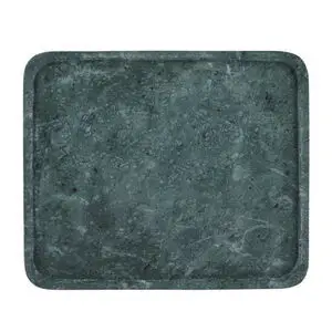Bahne - Bakke slank kant marmorgrøn 30,5x25,5