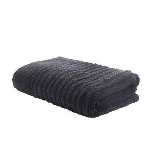 Bahne - Håndklæde Wave 70x140 sort