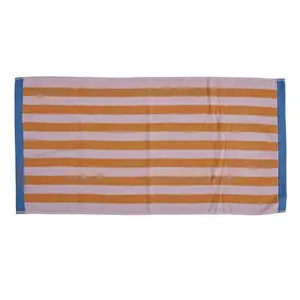 Bahne - Håndklædestribe 50x100 Blush, orange, blå