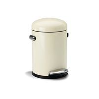 Pedalspand 3 liter i creme - Simplehuman