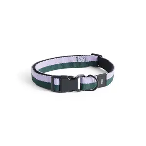 Hay - Hundehalsbånd - Dogs Collar Flat - Lavender, green - S/M