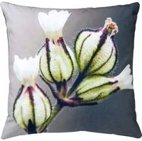 Gr�nlandsk hvid blomst pude fra By Nord