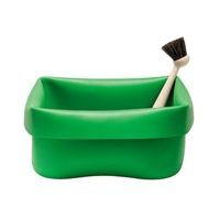 Normann Copenhagen Opvaskebalje med b�rste - gr�n