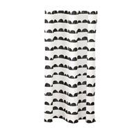 Ferm Living bruseforh�ng Half Moon i sort/hvid