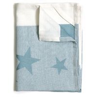 Viskestykke fra Rie Elise Larsen (Happy Star) - light grey/blue