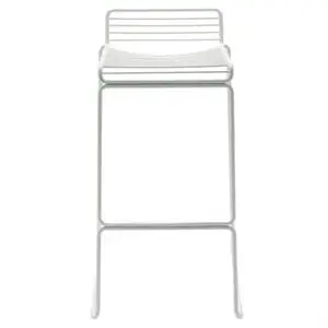Hee bar - barstol i hvid fra Hay - 75 cm (høj model)