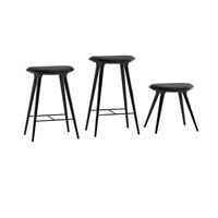 High Stool fra mater 66 cm (Black Hard Wood)