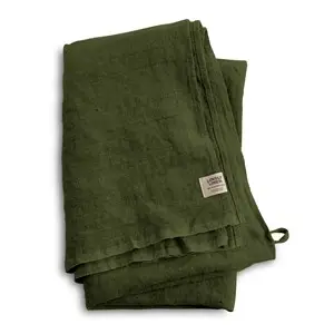 Lovely Linen - Badehåndklæde - Jeep Green