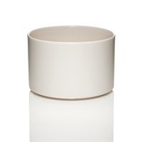 Trine Fournais - hvid sk�l - Circle serien (1 stk. tilbage)