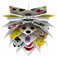 Dyberg-Larsen Illumin B�rnelampe (�: 50 cm.) - "Follow your age"
