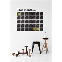 Fermliving - wallsticker kalender 