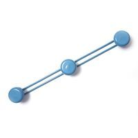 Metal knager�kke fra Rie Elise Larsen - turkis (spar 50%) - 1 stk. tilbage