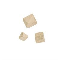 Ferm Living - Diamond hooks - knager i eg (3 stk. i et s�t)