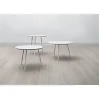 Hay bord - Loop stand round table hvid Ø 120 cm 