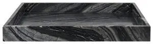 Mette Ditmer - Marble Bakke - 30 x 40 x 4 - Black & grey