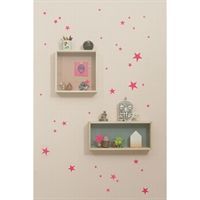 Ferm Living - wallsticker, mini stjerner - neon