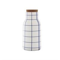Normann Copenhagen Mormor blue karaffel med korkprop 