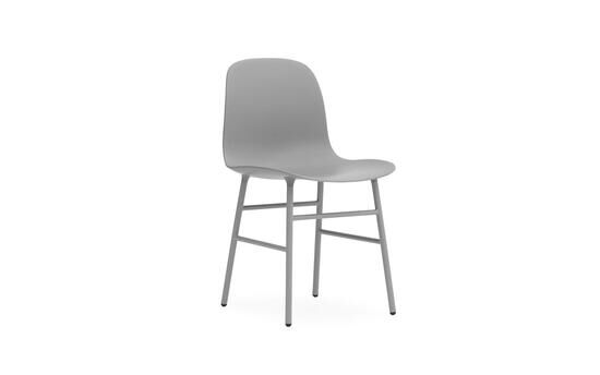 Normann Copenhagen stol - Form Stol  i grå/stål