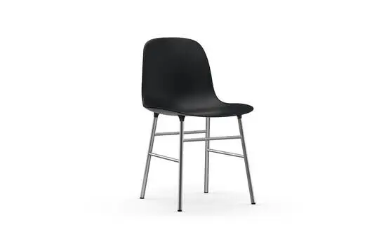 Normann Copenhagen stol - Form Stol  i sort/chrome