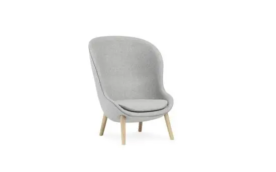 Normann Copenhagen - Hyg Lounge Chair High Oak