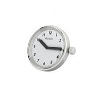 O�CLOCK urskive hvid med tal