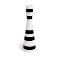 K�hler - Omaggio lysestage H24 cm - sort