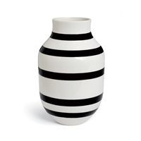 K�hler - Omaggio vase H�jde 30,5 cm - sort