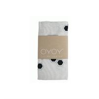 OYOY - viskestykker (2 stk) - sort print