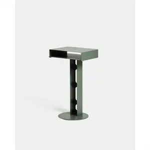 Pedestal - Sidebord - Sidekick Table - Mossy Green/Mos Grøn